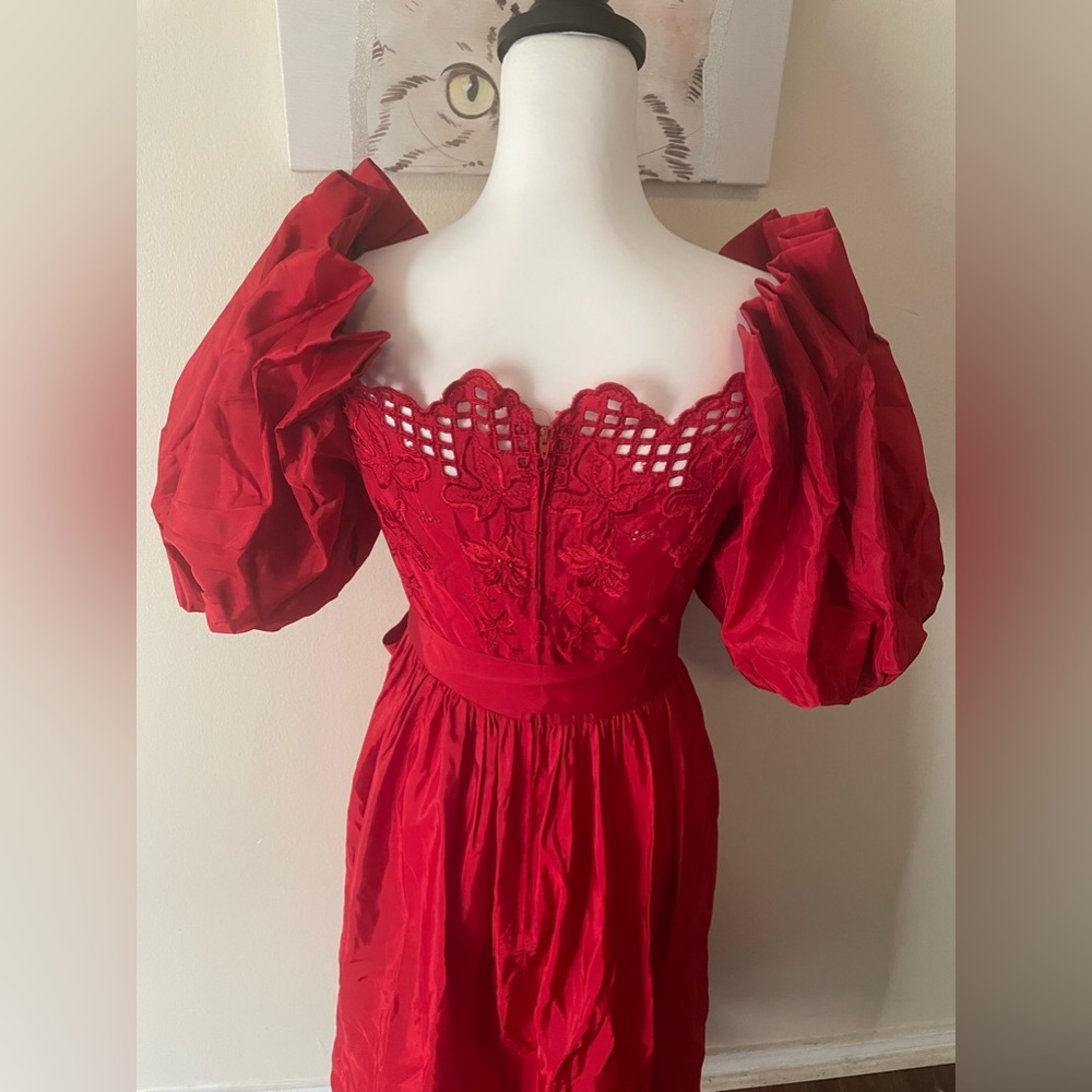 Super Cute Red Dress - Picture 6 of 7